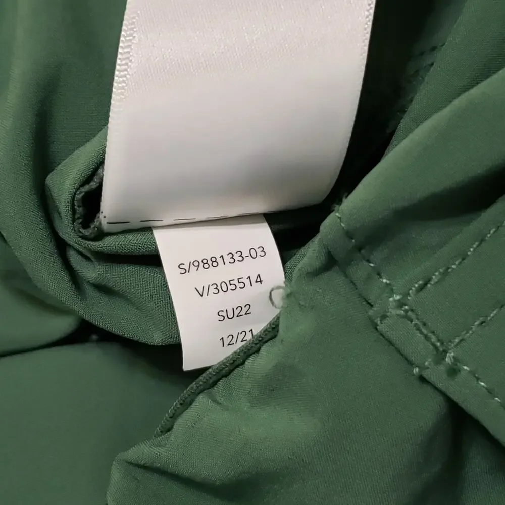 NWT Athleta Vienna Cargo Pant Green Plus Sz 24 Athleisure Travel Active Athletic